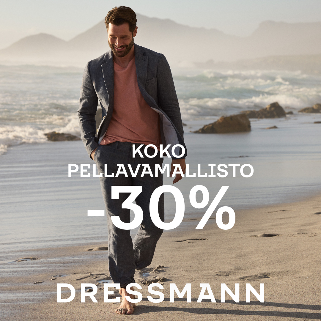 Kaikki pellavatuotteet -30% Dressmann