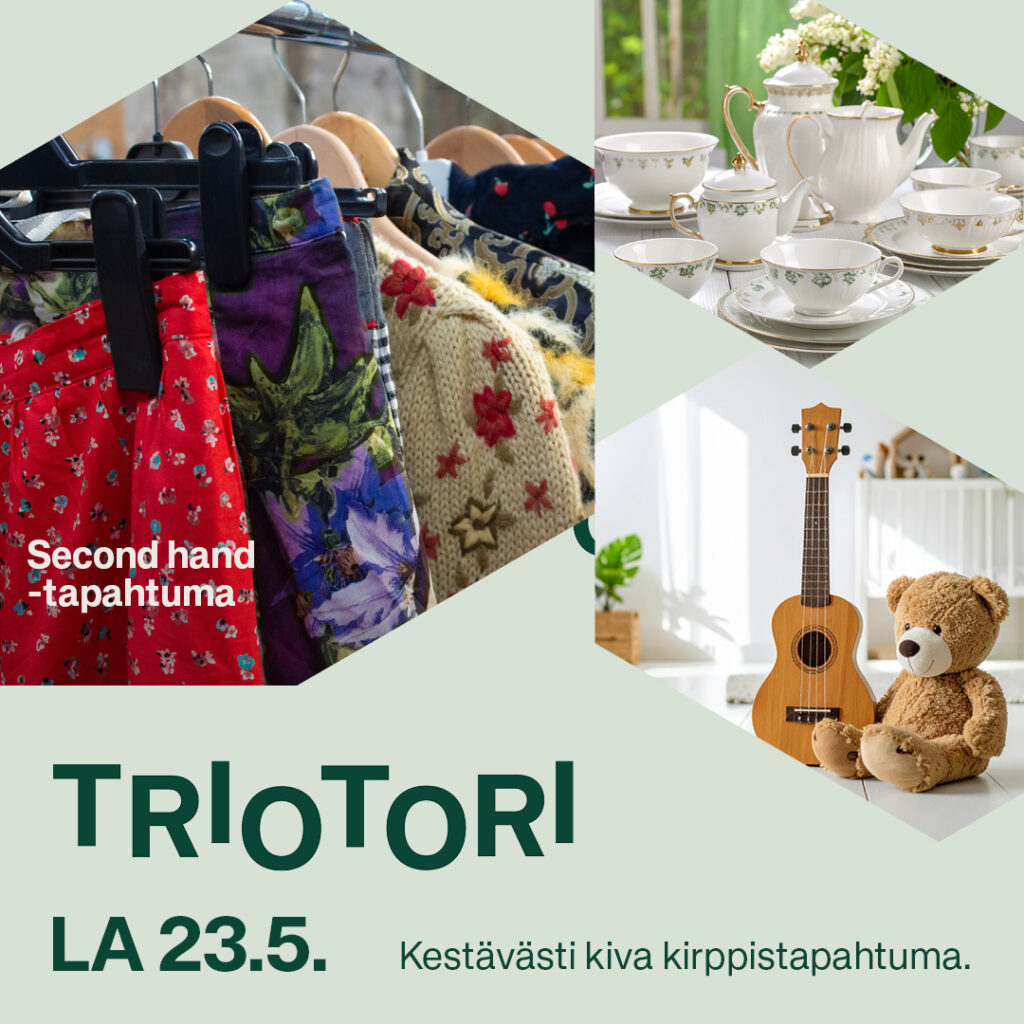 Triotori-kirppistapahtuma la 23.5.