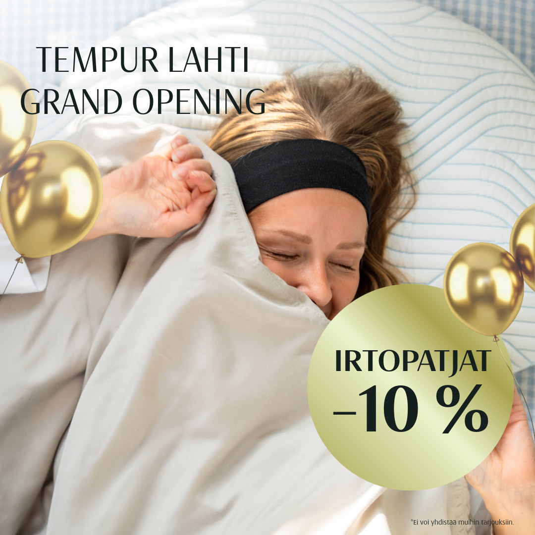 Irtopatjat -10% Tempur Brand Store Lahti