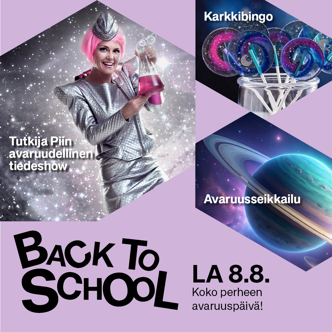Back to School -tapahtuma lauantaina 8.8. Triossa!