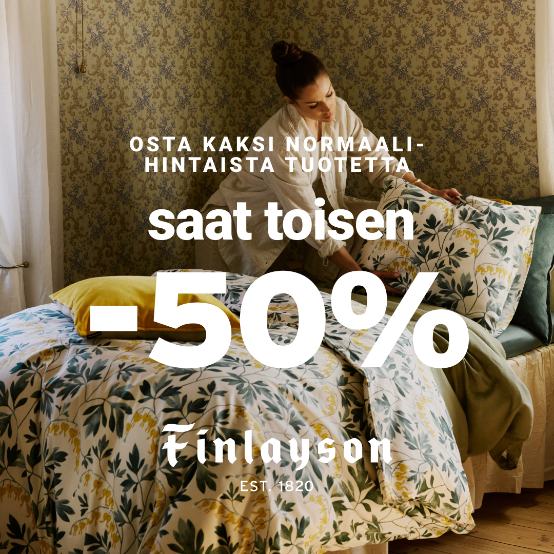 Syksyn uutuudet saapuneet Finlayson popup