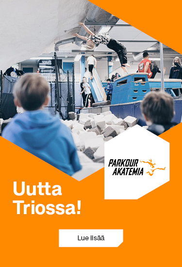 Parkour Akatemia avaa Trioon