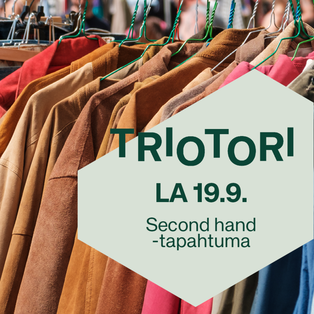 Triotori second hand -tapahtuma 19.9.